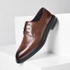 New Fashion Casual Men'S Shoes Low-Top Lace-Up Formal Business Leather Shoes One Shoe 3092-X