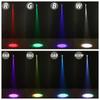 Mini RGBW LED Pinspot Stage Light DMX512 Colorfull Disco Beam for DJ Party KTV Mirror Ball Pin Spotlights