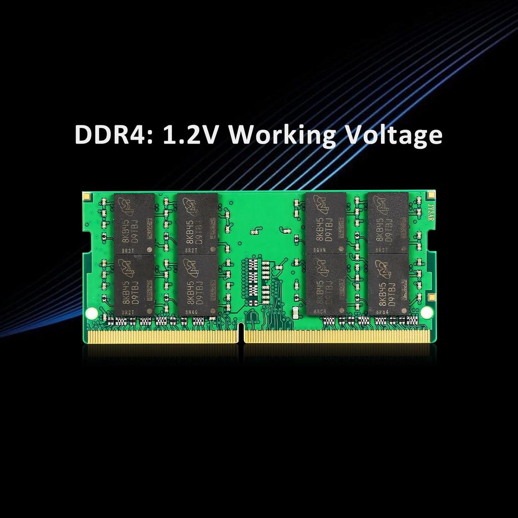 Sharevdi DDR4 PC4 19200S CL19 SODIMM 260 Pin SODIMM Laptop Notebook Mini Computer RAM Storage Module Easy Upgrade 16GB×1-2666 1.2V Non-ECC (DDR4-16GB)