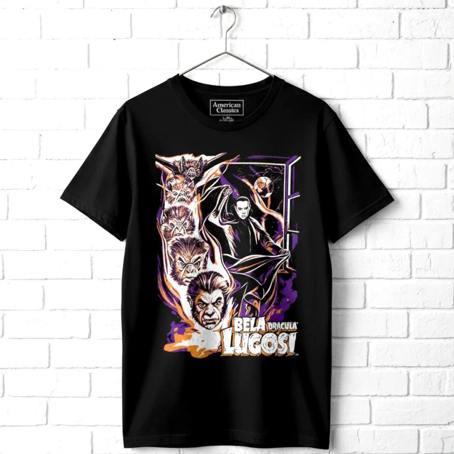 Bela Lugosi Vampire Bat Transformation Men s T Shirt XS