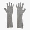 Mellotory 100% kašmírové rukavice bez prstů (světle šedá)