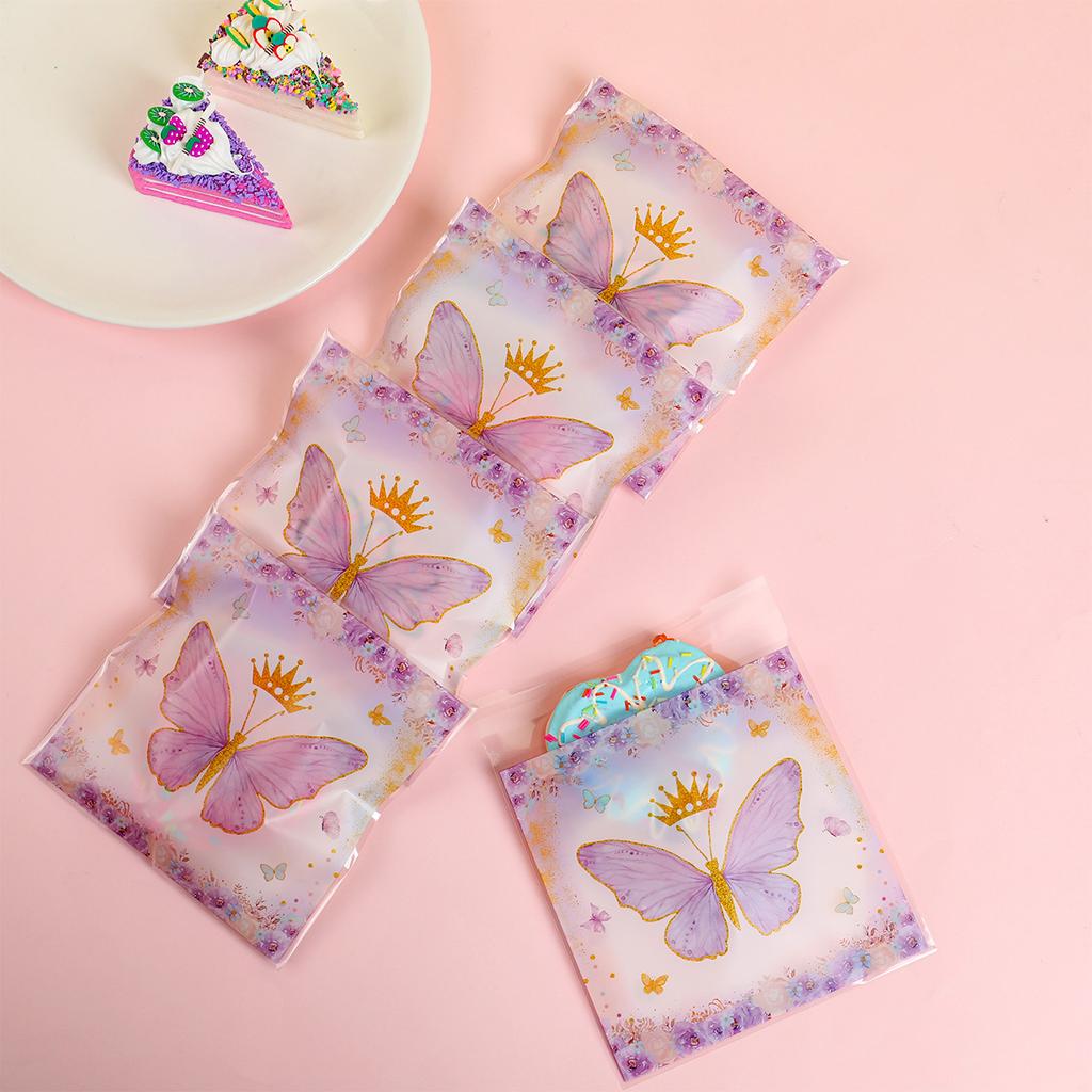 Butterfly Party Gift Bags Candy Packing Bag Butterfly Birthday Party Decorations Wedding Birthday Supplies Kids Girl Baby Shower
