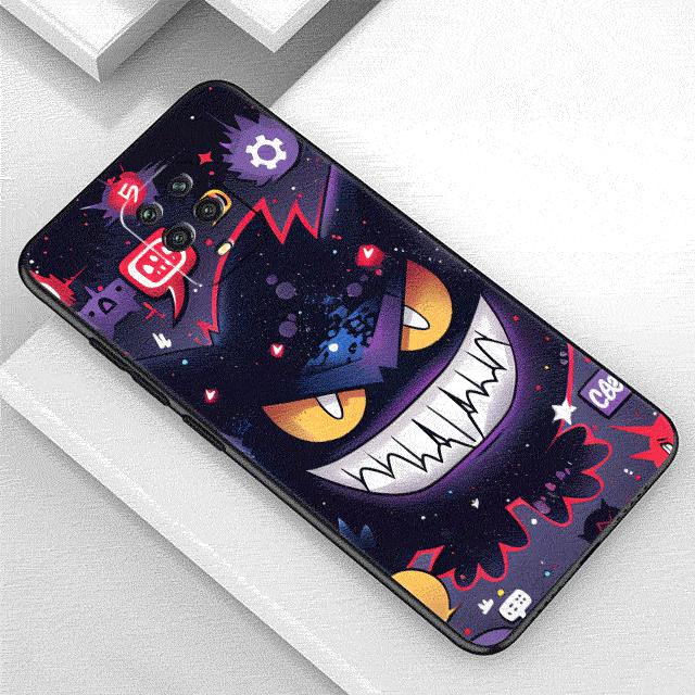 Pokemon Gengar Case For Xiaomi Redmi Note 12 10 5G 11 13 9 9S 8 Pro 13c 12 C 10 10C 9C 9A A1 K40 Pro Silicone Phone Fundas