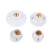 4 Styles High Temperature Resistant All Ceramic Lamp Holder Screw E27 All Copper Core High Quality Ceramic Light Base Holder