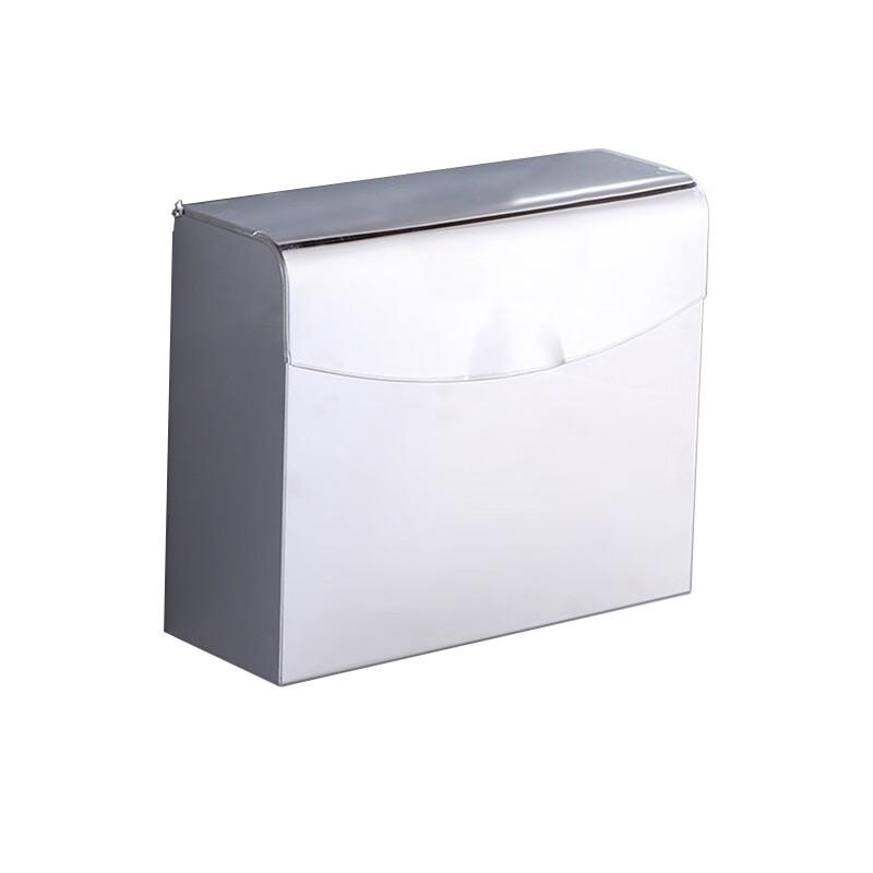 GLBO No-Drill Stainless Steel Toilet Paper Holder