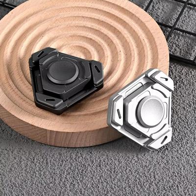 Edc Fingertip Slider Perpetual Motion Gyroscope Fingertip Toys Pressure Reducing Gyroscope Metal Slider Finger Push Rotator