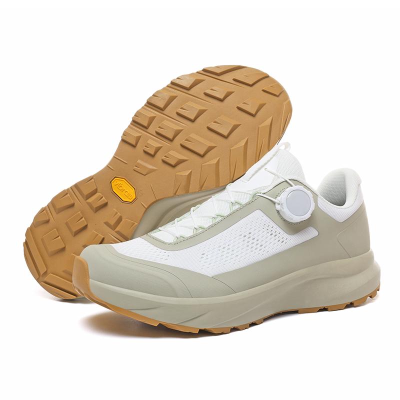TUINANLE Men’s Non Slip Large Size Wide Outdoor Hiking Walking Sneakers Rotating Button Casual Trainers Sizes 39-45