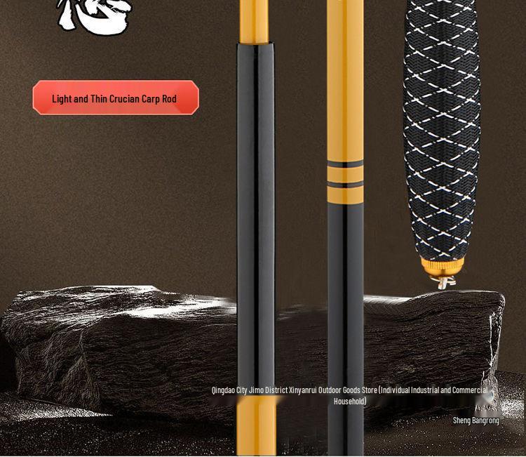 Ultra-thin Crucian Carp Fishing Rod - 46 Tone, 2.7/3.6/3.9/4.5m Hand Rod