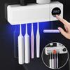 Intelligent Sterilization Electric Toothbrush Sterilizer 4 Slots Smart Toothbrush Rack  Oral Health