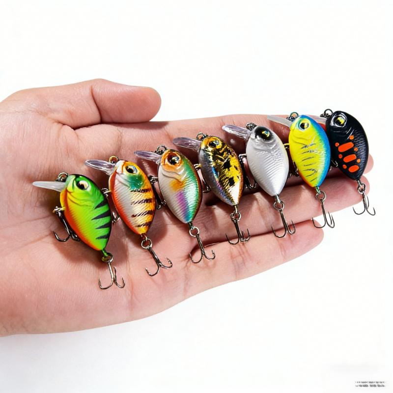 Floating Minnow Lua Lure Small Fathead3.8CM3.8GMini Micro Full Set Fishing Lure Outdoor Fishing Gear