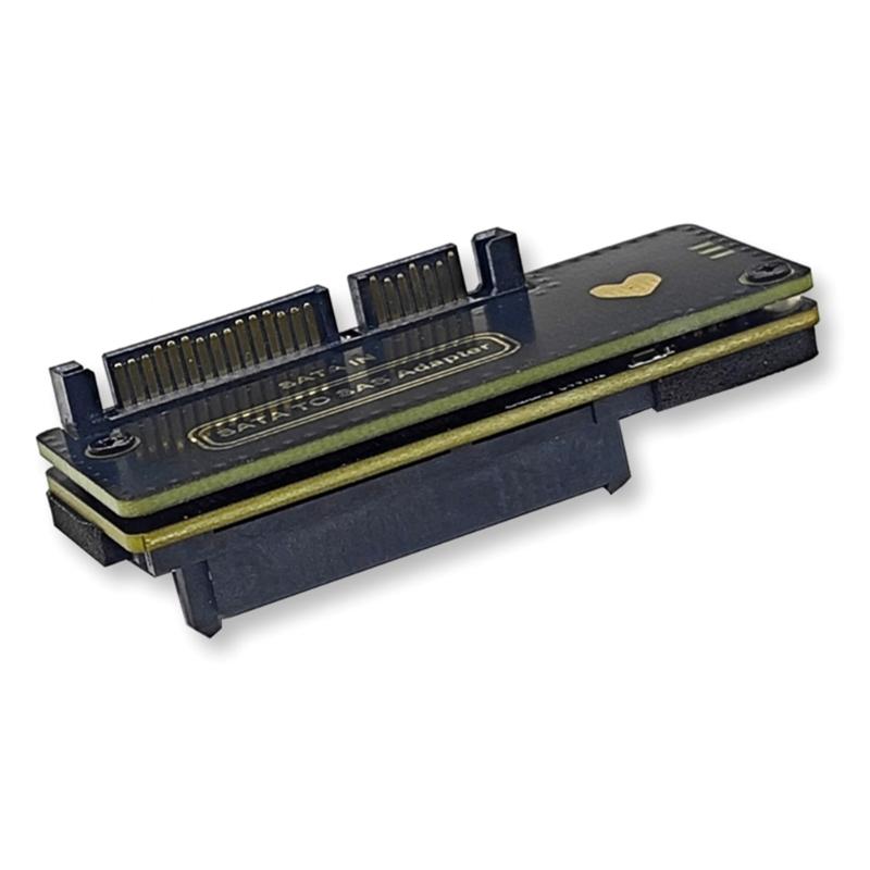 

6Gbps Conversion Adapter Card SATA22Pin Male To 29Pin Female Connection for 2.5 3.5 Hard Drive 1