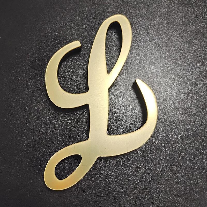 10cm/3.93in Fashionable Italicized English Letter Wall Stickers Modern Home Background Wall Decoration Stickers Creative DIY Wal