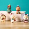 Creative Christmas Family Resin Decorative Piece - Cartoon Dolls for Children's Room Desktop Christmas Santa Christmas Decoration Item