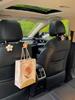 Cute Flower Car Seat Back Hanging Hook Organizer