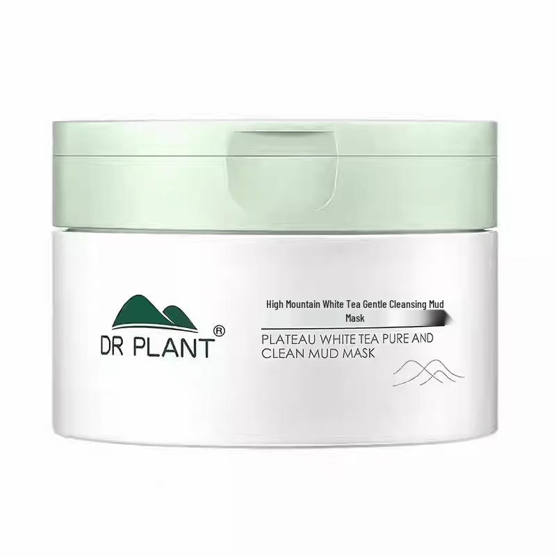DR PLANT Высокогорный Белый Чай Мягкая Очищающая Глиняная Маска (2-е поколение)