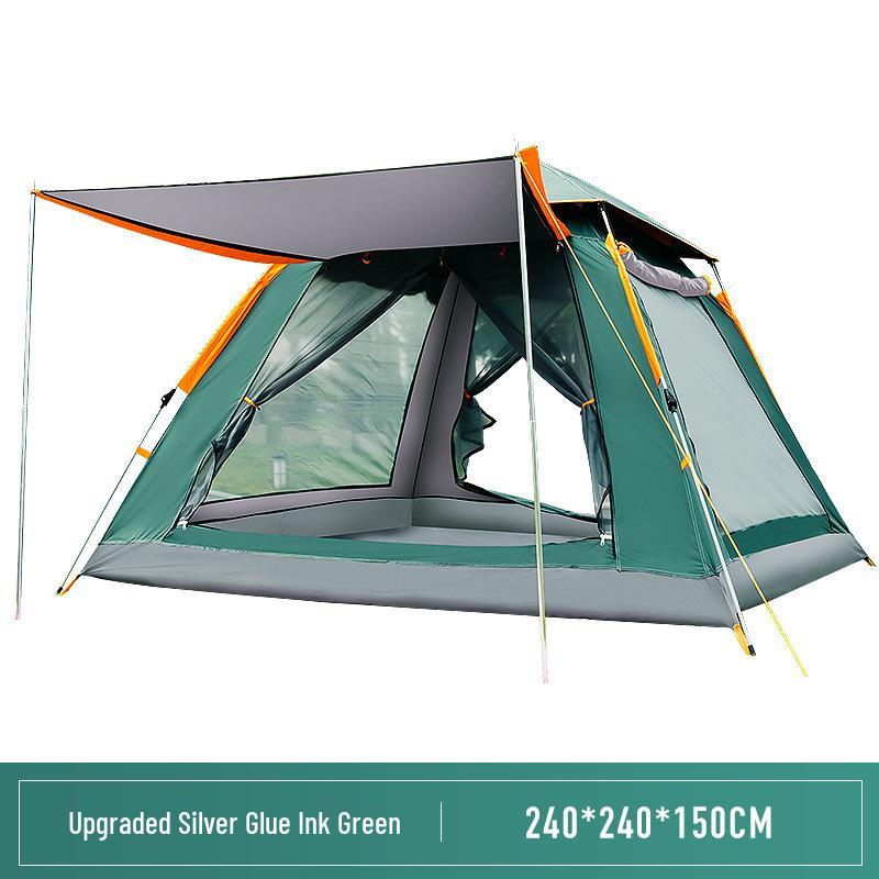 3-4 Person Rainproof Automatic Camping Tent for Beach and Outdoor Use
