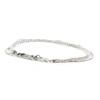 SEWNSWEN SEWN SWEN SILVER DOUBLE LAYERED TWIST KINK CHAIN bracelet