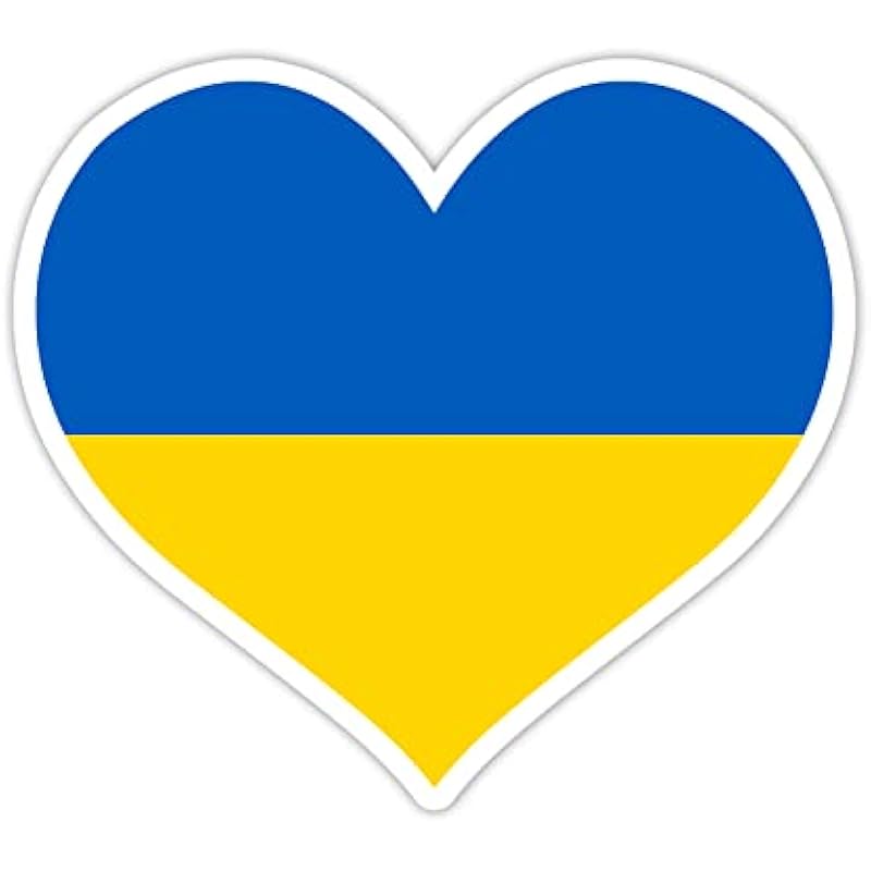 

Украина Флаг Сердце Виниловая Наклейка Авто Автомобиль Грузовик Стена Ноутбук | Наклейка | 5.5 Широкий 1pc