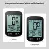 Kabelloser Fahrradcomputer mit Hintergrundbeleuchtung Halterung Wasserdicht GPS Fahrradcomputer Tacho Kilometerzähler Stoppuhr Fahrradzubehör