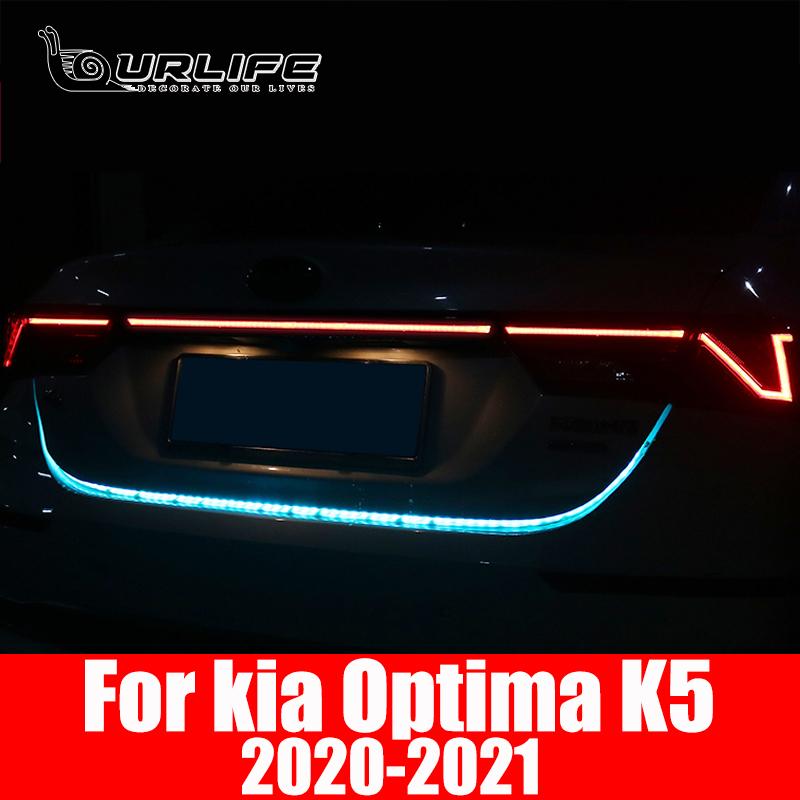LED Car Daytime Running Light Waterproof Strip Auto Headlights White Turn Signal Brake Lights 12V For Kia Optima