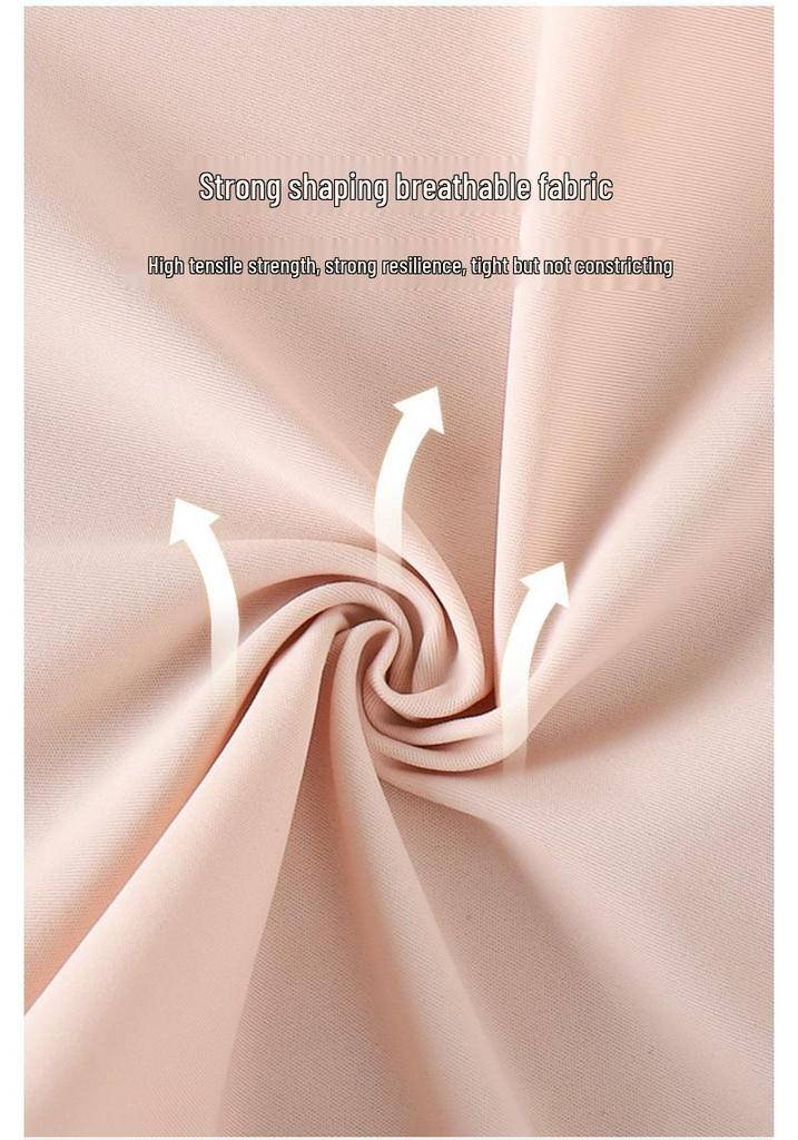 Summer Thin Postpartum Waist Cincher: Plus Size, Seamless X-Shaped Abdominal Shaping Binder for Women