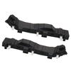 Pair Right Left Car Front Bumper Support Bracket Retainer Black for Kia Rio 2012 2013 2014 2015 2016 2017 86513-1W200 865141W200