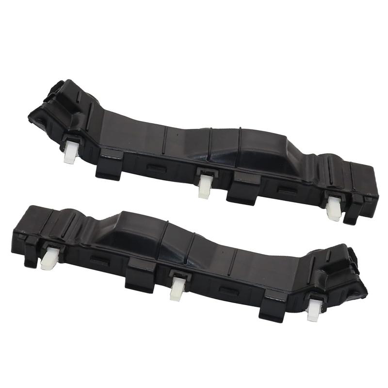 Pair Right Left Car Front Bumper Support Bracket Retainer Black for Kia Rio 2012 2013 2014 2015 2016 2017 86513-1W200 865141W200
