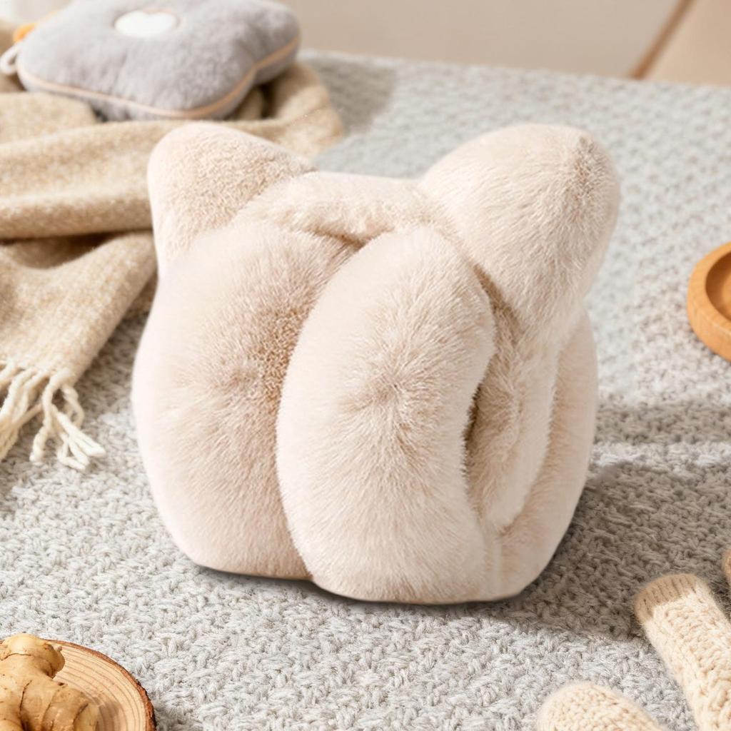 Ear Muffs For Winter Women Cute Warm Windproof Cover Folding Girls Warm Winter Ear Covers For Kids Girls Cold Weather Outdoor