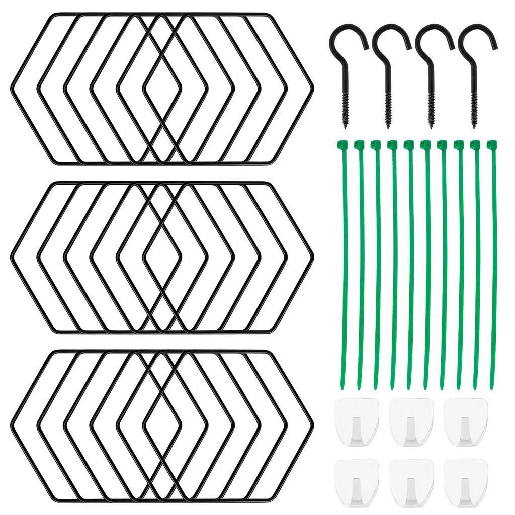 Chain Trellis Plant Climbing Trellis Garden Wall Trellis Waterproof Plant Vine Support Versatile House Planting Accessories