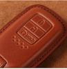 Genuine Leather Key Case for Honda Civic 11th Gen, Accord, Lingpai, Crown Road, CRV - Handmade Cowhide Key Bag