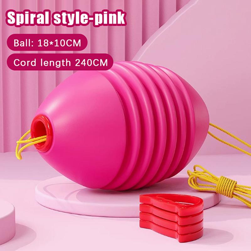 1/5Pcs Double Pull Ball Children'S Kindergarten Toy Combination Shuttle Ball Parent-Child Interaction Outdoor Training Equipment