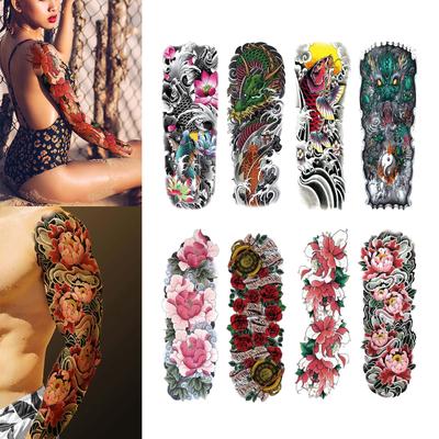 Männer und Frauen Arm temporäre s Aufkleber Fake Tatoo Hot 3D wasserdicht