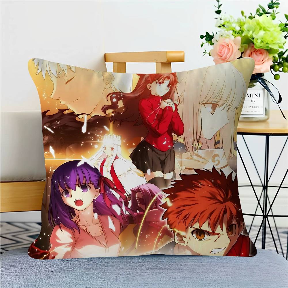 

Аниме Fate-Stay-Night Наволочка Декоративная Подушка Диван Домашний Декор Чехол Наволочки 16x16Inch
