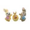 Reconstructed Old Man'S Truck Model Easter Bunny Egg Decoration Item Alloy Car Model