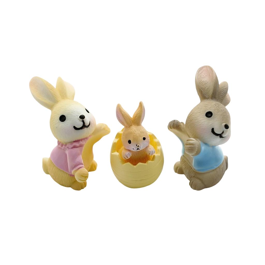 Reconstructed Old Man'S Truck Model Easter Bunny Egg Decoration Item Alloy Car Model