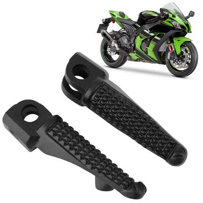 1 paio di pedane anteriori per motocicletta, poggiapiedi per ZX-6R, ZX-7R, ZX-9R, ZX-10R, ZX-12R, Z1000