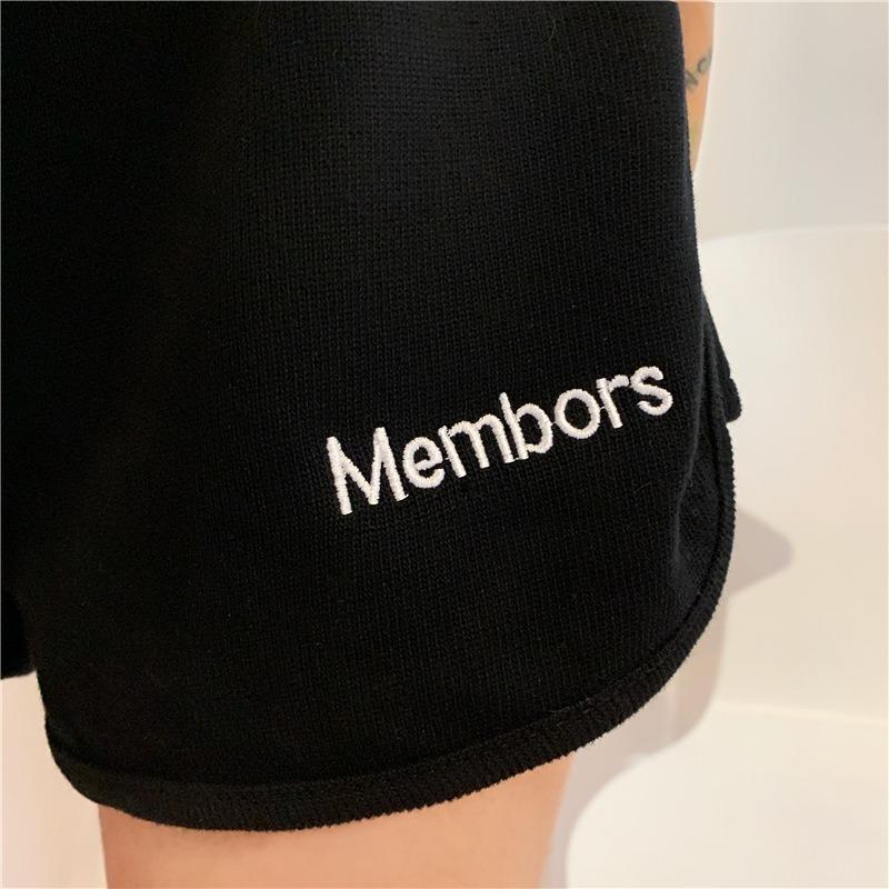 High Waist Shorts Women Summer Loose Slim Casual Wear Sports Black Wide Legs High Waist Home Pajama Pants