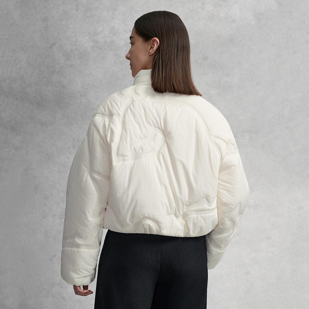 FILA Golf Series Fashionable Personalized Trendy Minimalist Classic Sports Casual Comfortable Versatile Warm Short Cotton Jacket A11W615911FIV