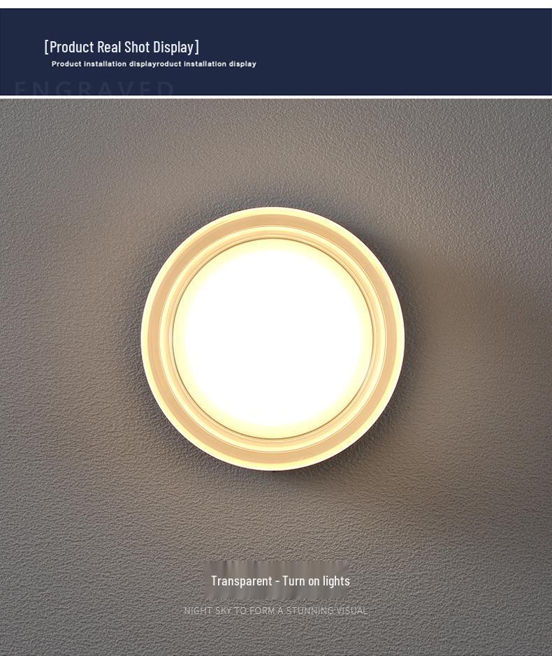 Nordic Minimalist Wall Lamp for Corridor, Staircase, Living Room, or Bedroom