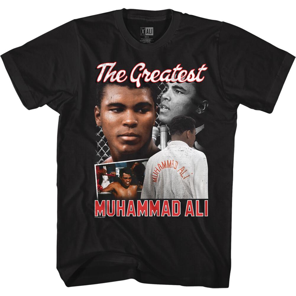 Muhammad Ali The Greatest Boxing Champ In The Ring Collage Men T Shirt L