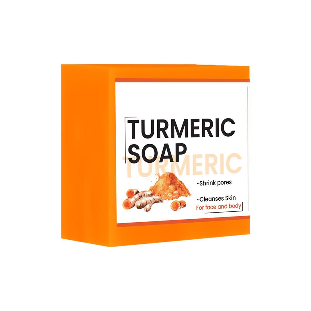 Turmeric Ginger Essential Oil Handmade Soap - Facial Cleanser & Shower Soap