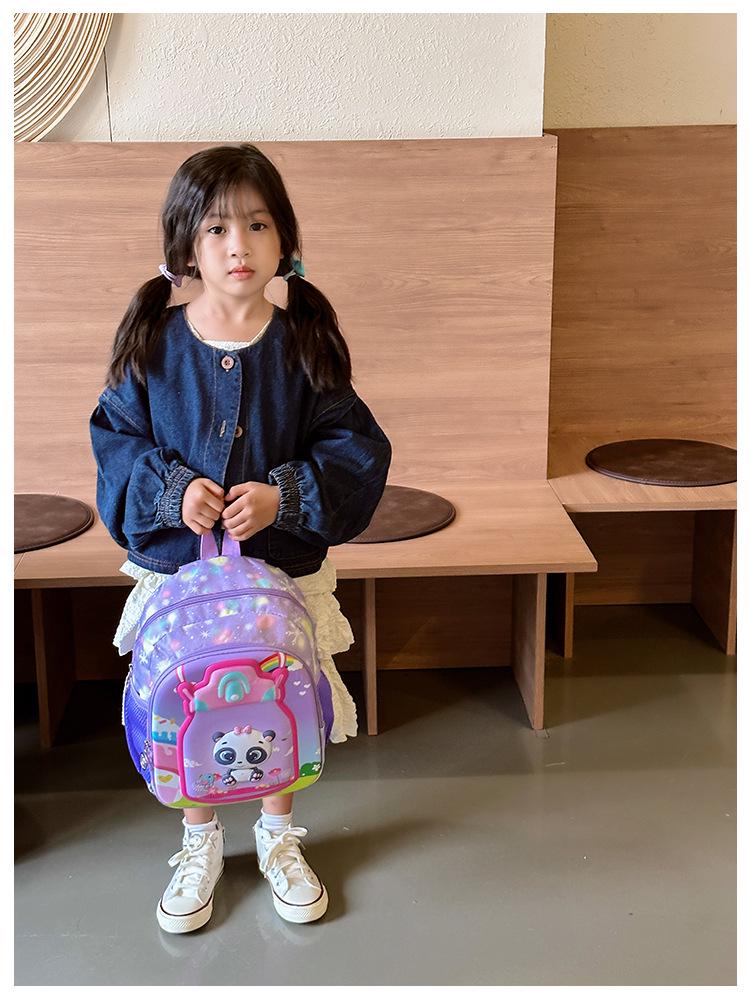 2025 Cartoon Kids' Backpack for Kindergarten & Elementary - Large Schoolbag for Boys & Girls