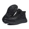 Fashion High Quality Leather Hiking Shoes Durable Outdoor Sport Men Trekking Leather Shoes Lace-Up Climbing Hunting Sneakers