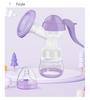 Portable High-Suction Manual Breast Pump - Ideal for Nursing Mothers