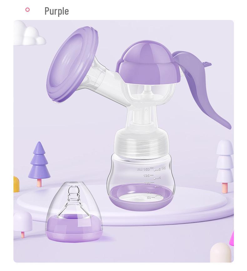 Portable High-Suction Manual Breast Pump - Ideal for Nursing Mothers