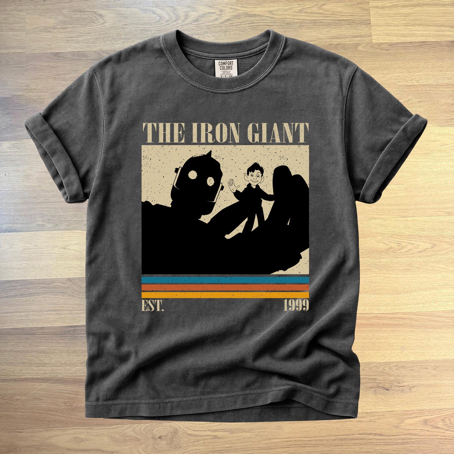The Iron Giant Movie T shirt - Comfort Colors Vintage Retro Tee 3XL