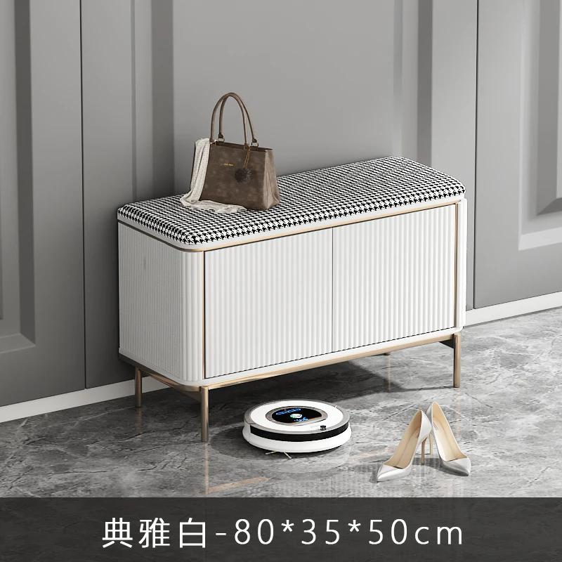 

Современные шкафы для обуви, скамейка для прихожей, роскошный органайзер, полка для обуви, бытовая мебель для дома в скандинавском стиле