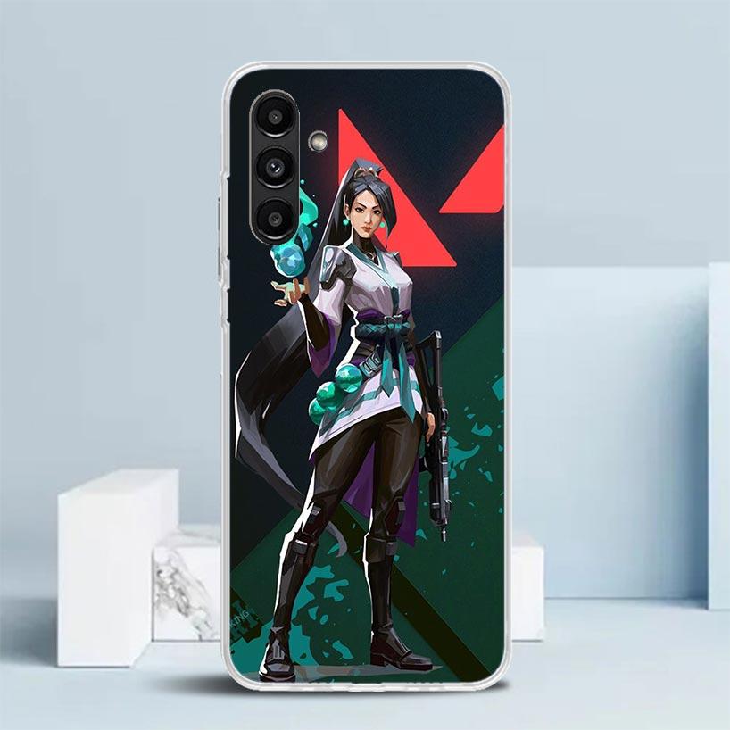 Valorant Sage Phone Case For Samsung Galaxy A17 A37 A57 A16 A15 A14 A13 A56 A55 A54 A53 A36 A35 A34 A33 A26 A25 A24 A23 Galaxy A