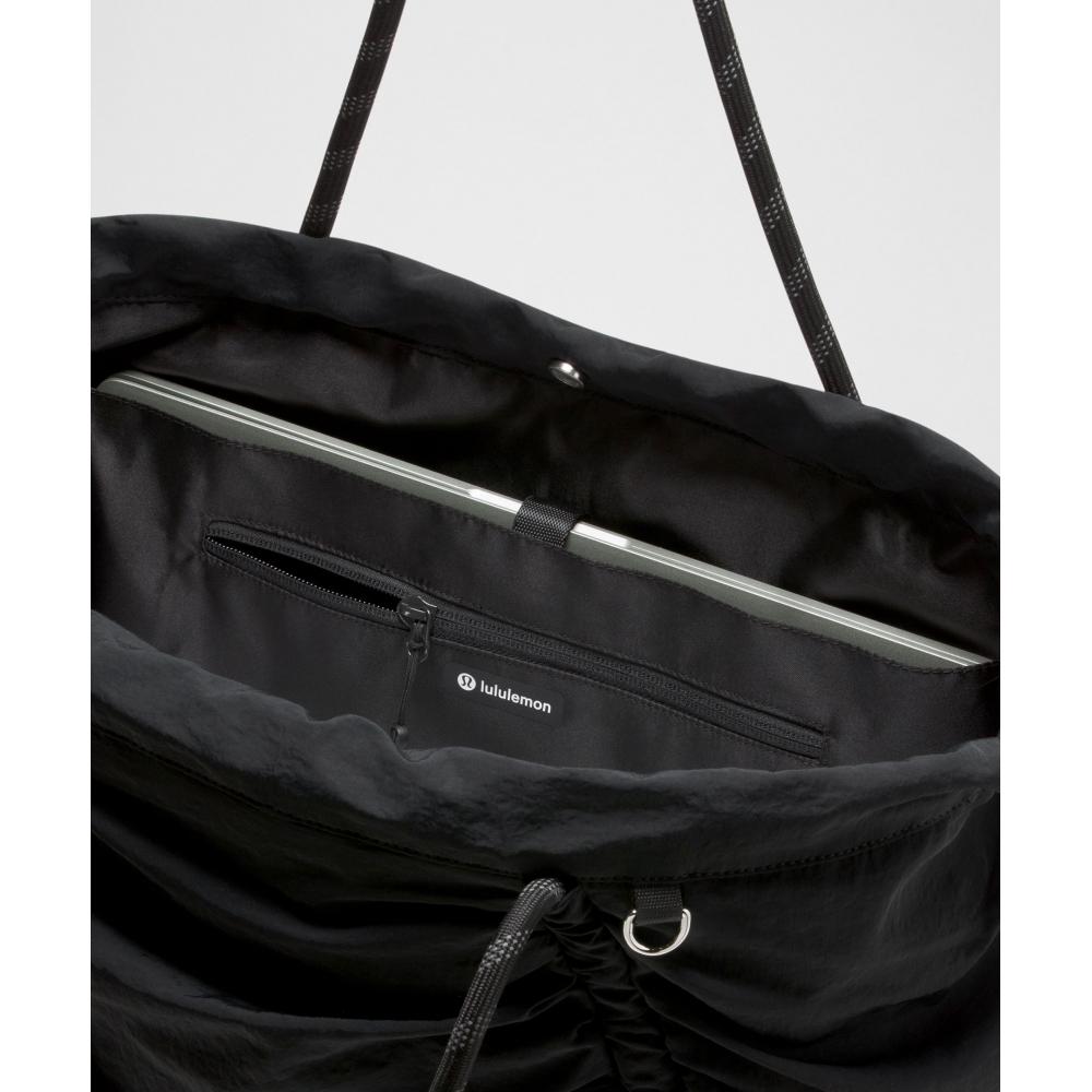 Lululemon Lucid Tote Bag 24L Blk Slvr