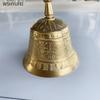 1 Pc Brass Pure Copper Trident Hand Shake Bell Feng Shui Accessories Halloween Props Household Sacrifice Temple Dharma Tools